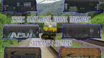 ZSSKC nákladné vozne Shimms-Shimmns Megapack