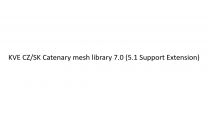 KVE CZ/SK Catenary mesh library 7.0 (5.1 SE)