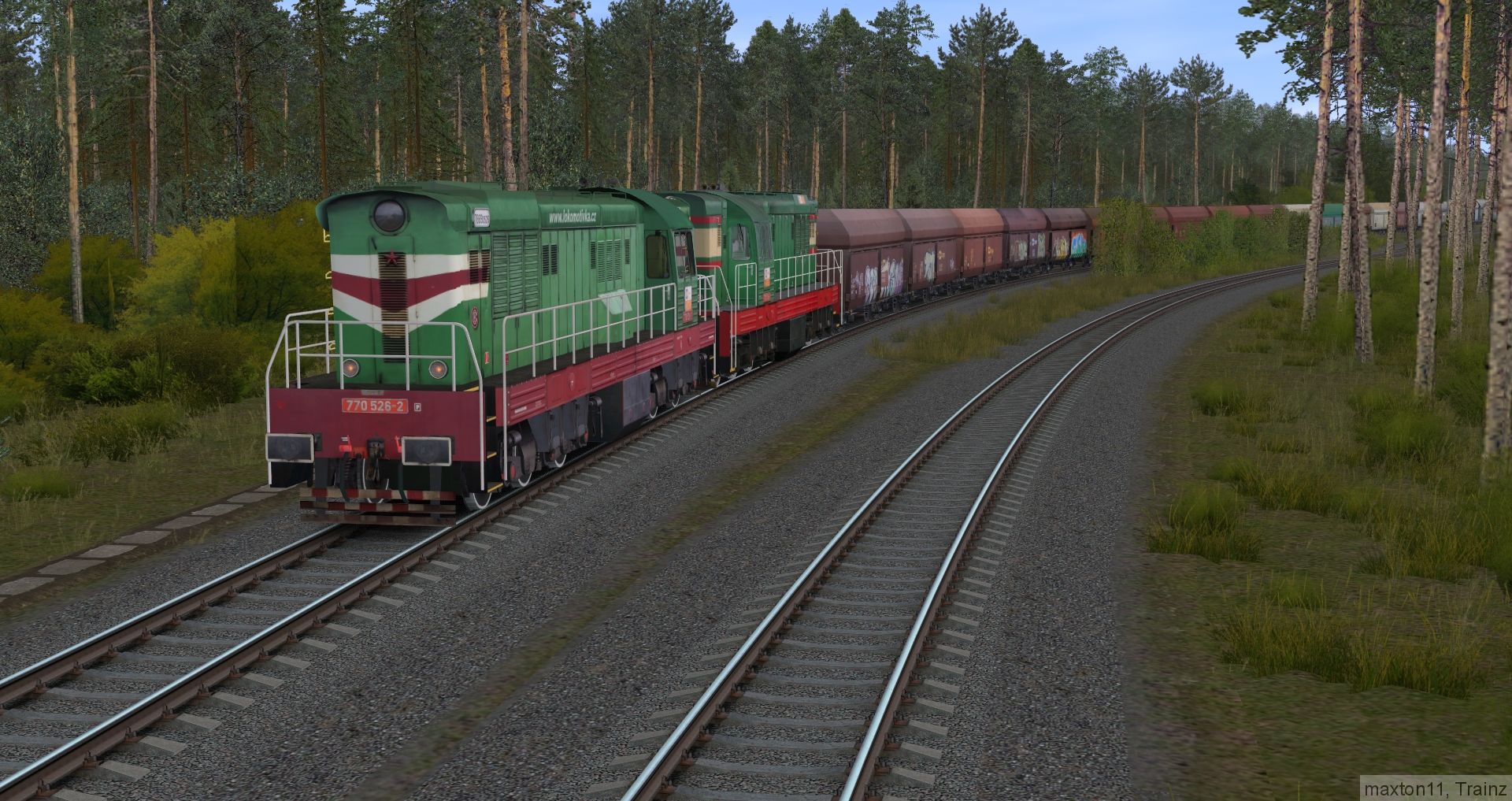 Uhelný vlak bez uhlí