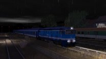 Presun súpravy na ranný Os v stanici Píla